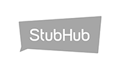Black and White StubHub! Logo