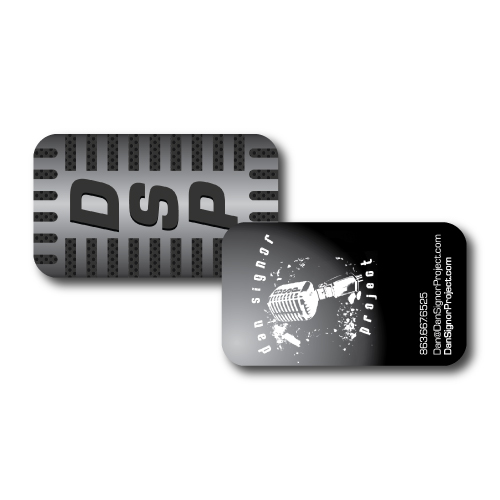 Dan Signor Project Business Card - Front & Back
