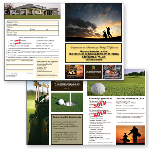 Children & Youth Golf Tourney Brochure