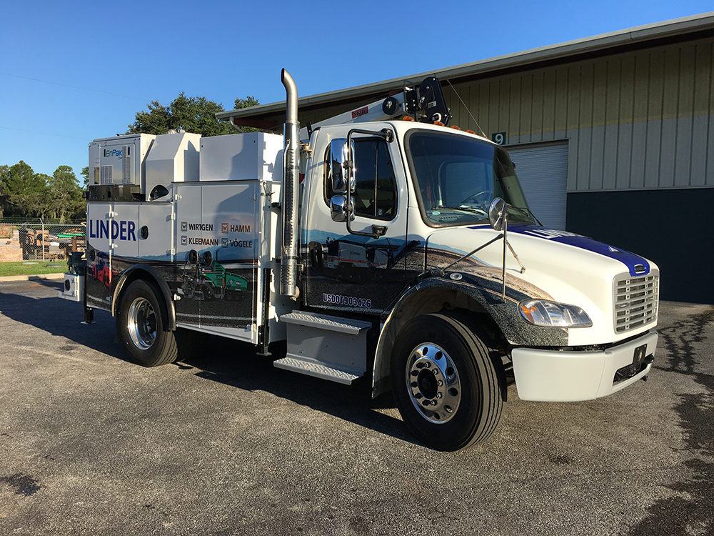 Linder Service Truck Wrap.