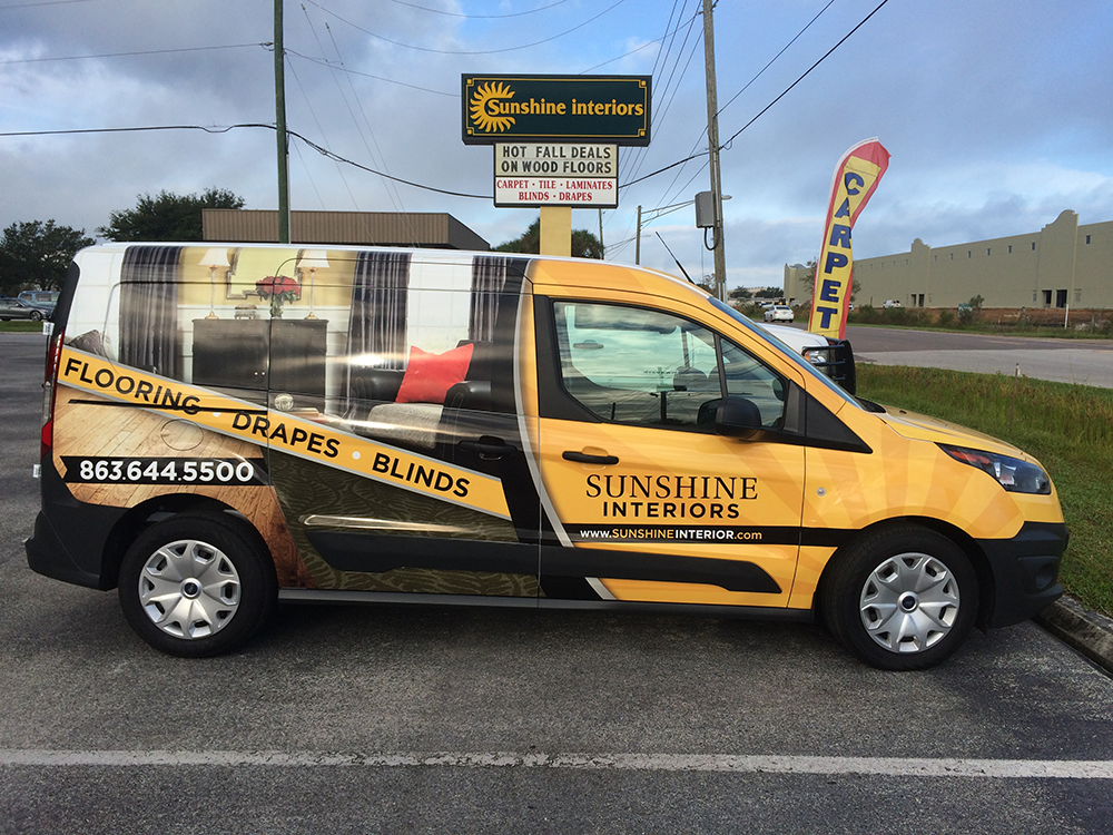 Sunshine Interiors Sprinter Wrap.